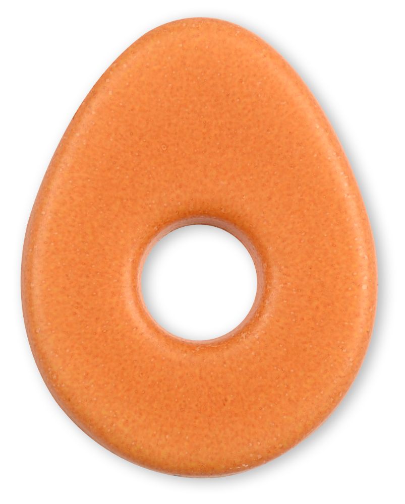 Chokladdekor, ägg, vit choklad, 27x35 mm (72 st)