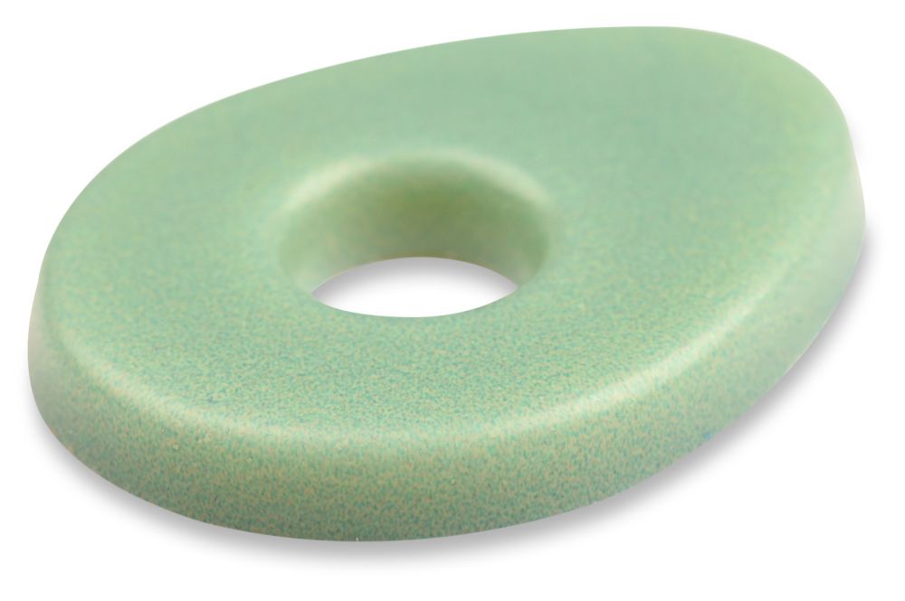 Chokladdekor, ägg, vit choklad, 27x35 mm (72 st)