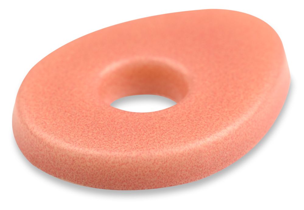 Chokladdekor, ägg, vit choklad, 27x35 mm (72 st)