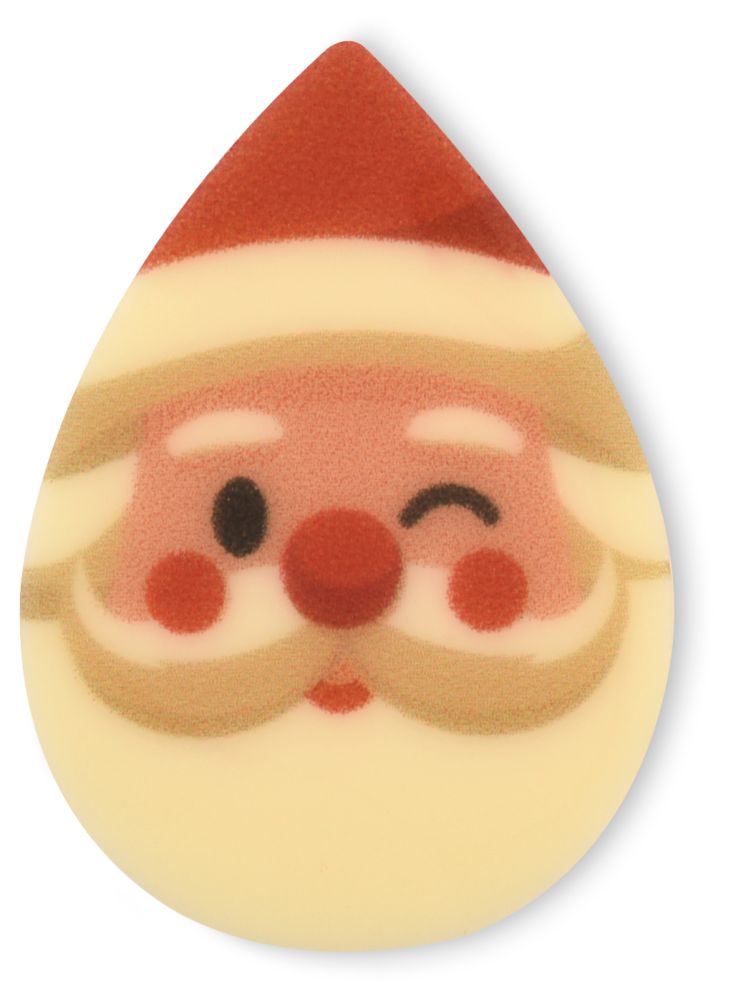 Chokladdekor, tomte, 40x28 mm (90 st)