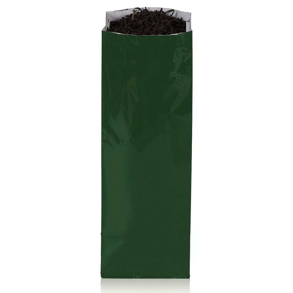 Blank påse, mörkgrön, 100 g (100 st)