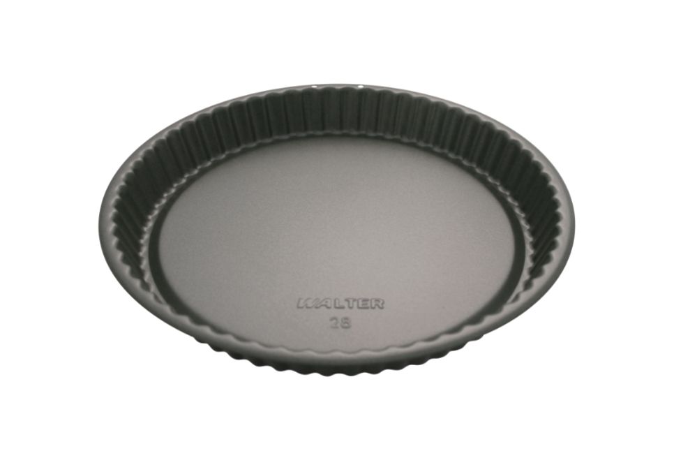 Fruktpajform, Walter – vågig kant och stämplad botten, Ø 280 mm  / Ø 253 mm