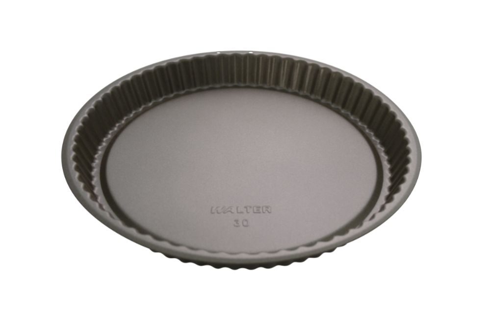 Fruktpajform, Walter – vågig kant och stämplad botten, Ø 300 mm  / Ø 273 mm