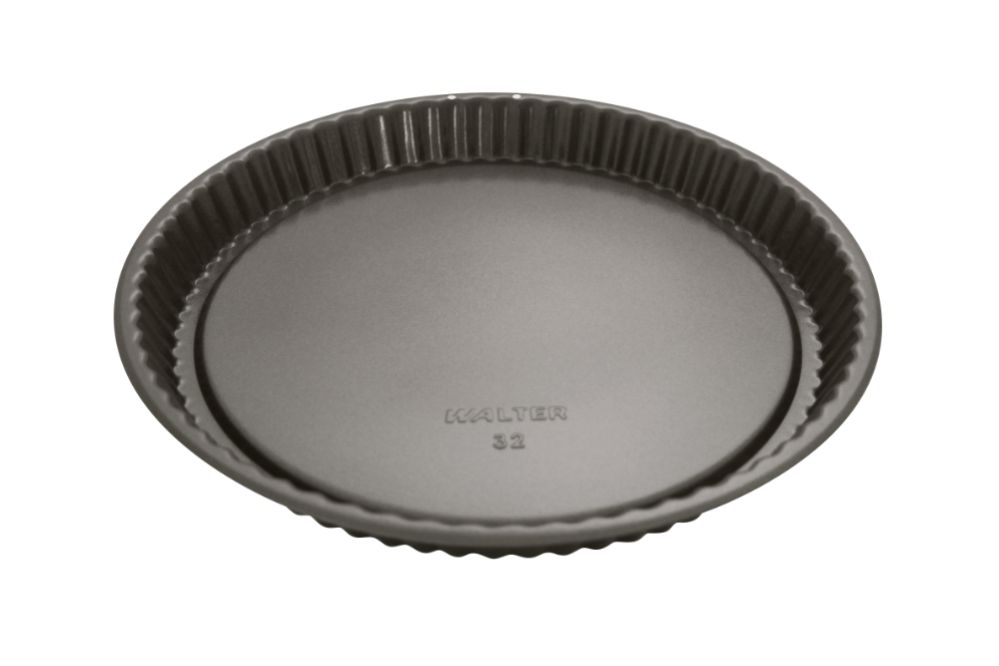 Fruktpajform, Walter – vågig kant och stämplad botten, Ø 320 mm  / Ø 293 mm