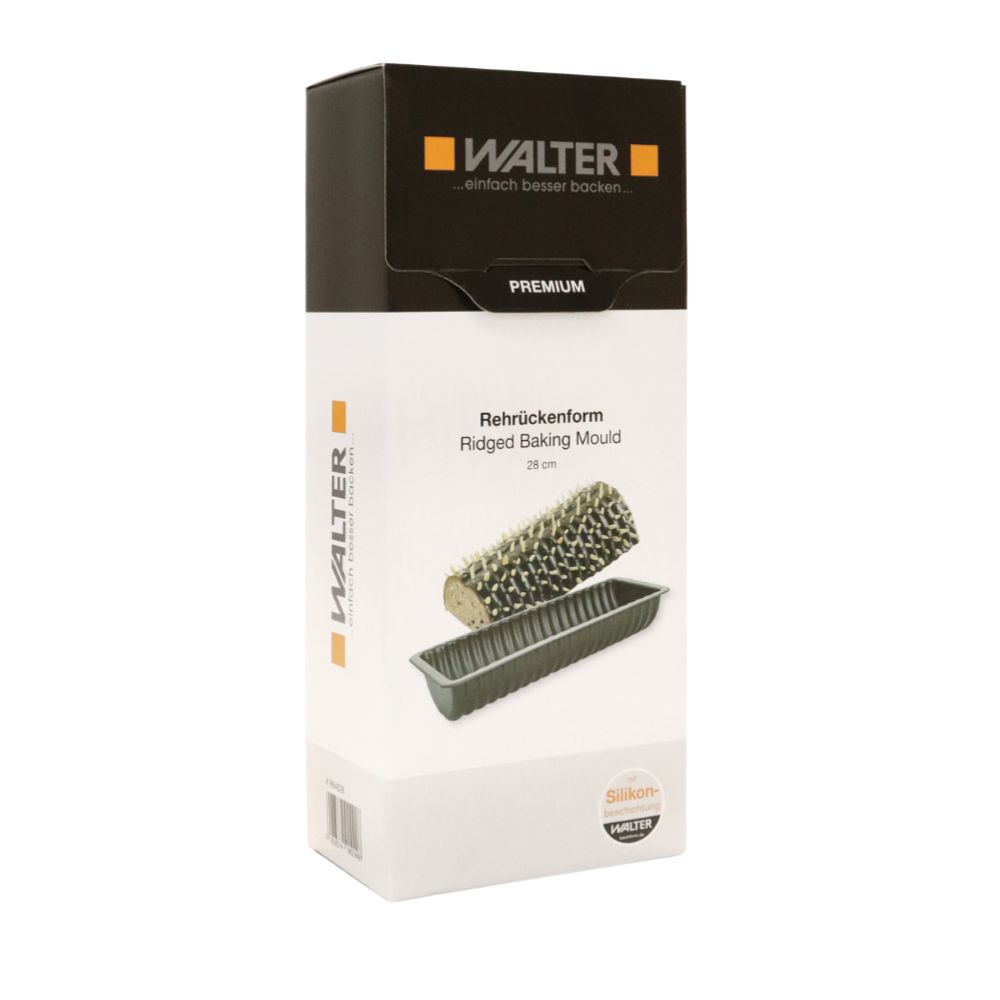 Räfflad bakform, Walter, 110 x 280 x 60 mm