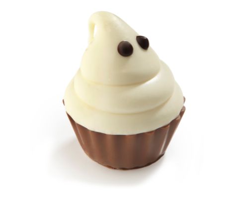 Pralin, Cupcake, spöke, mandelpraliné, 1340 g (ca 54 st)