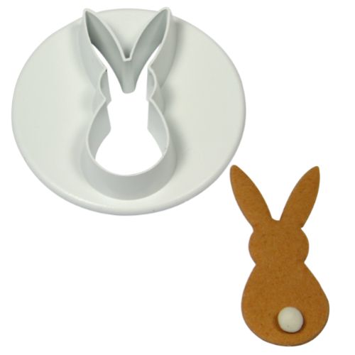 Plastutstickare, kanin/hare, d: 35 mm