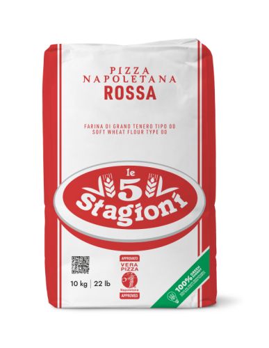 Vetemjöl, Pizza Napoletana Rossa, typ 00 (10 kg)