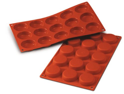 Bakformar i silikon, Flan Mini, 15 x 30 ml