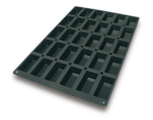 Bakformar i silikon, 400 × 600 mm – Financiers, 30 x 130 ml