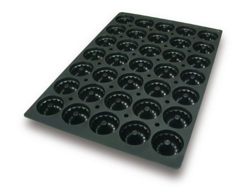 Bakformar i silikon, 400 × 600 mm – Gugelhupf, 35 x 90 ml