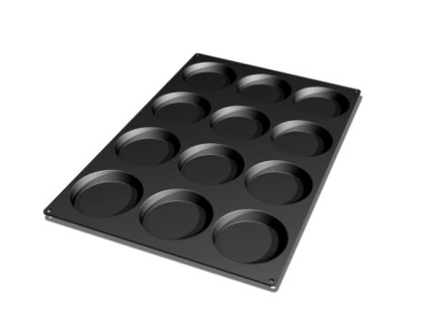 Bakformar i silikon, 400 × 600 mm – Sockerkaka, 12 x 120 ml