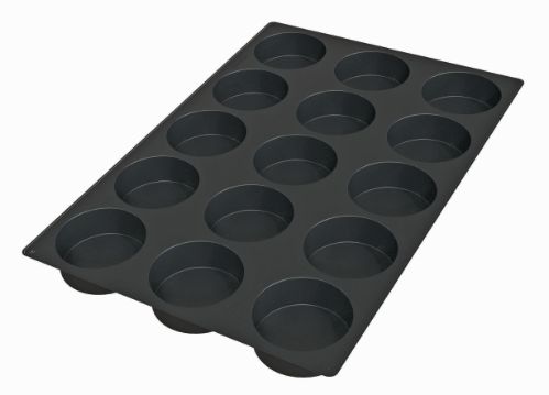 Bakformar i silikon,  400 × 600 mm – Sockerkaka, 15 x 341 ml