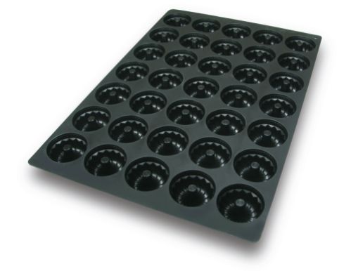 Bakformar i silikon, 400 × 600 mm – Gugelhupf, 35 x 80 ml