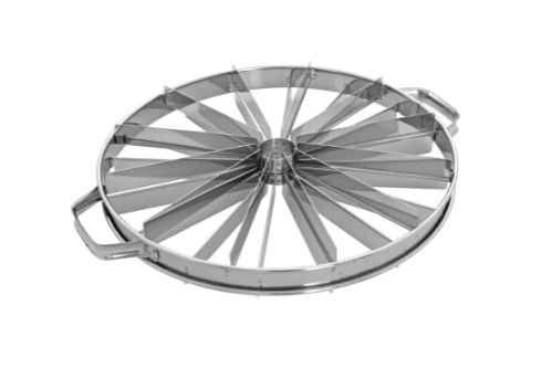 Pajmarkör dubbel, rostfritt stål, storlek 12/16