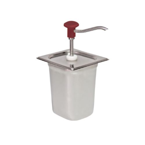 Pumpdispenser med GN-behållare, 3 l - 178 x 166 x 323 mm