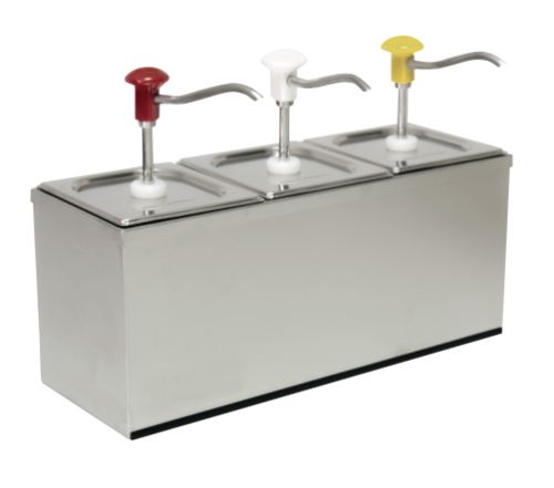 Pumpdispenser, 3 x 3 l - 505 x 185 x 350 mm