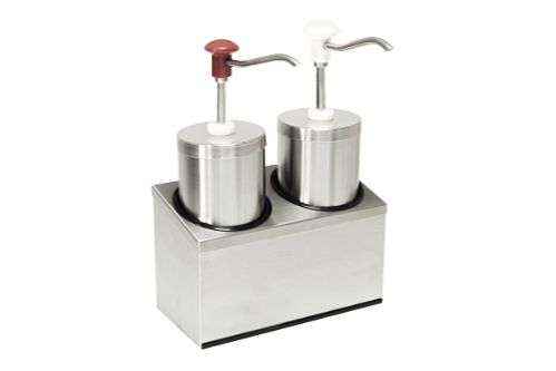 Pumpdispenser, 2x 2,25l - 294 x 147 x 378 mm