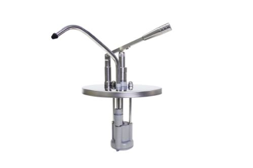 Såsdispenser med hävarm, 5,0 l / 380 mm x Ø 220 mm / 40 ml