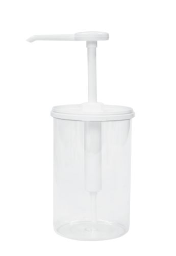 Pumpdispensers rund, 1500 ml