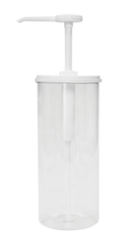 Pumpdispensers rund, 2200 ml