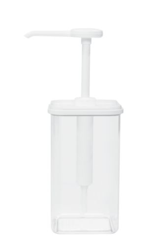 Pumpdispensers fyrkantig, 1450 ml