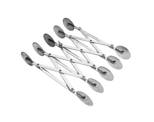 Expanderbara degskärare, 5 tandade och släta hjul