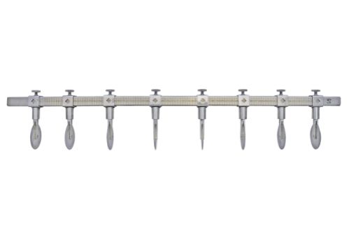 Degskärare, 8 släta hjul