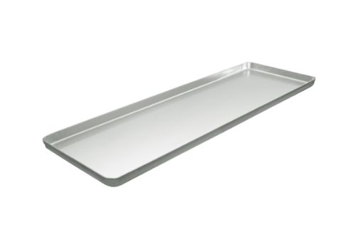 Exponeringsbricka, silver, 200 x 600 x 20 mm