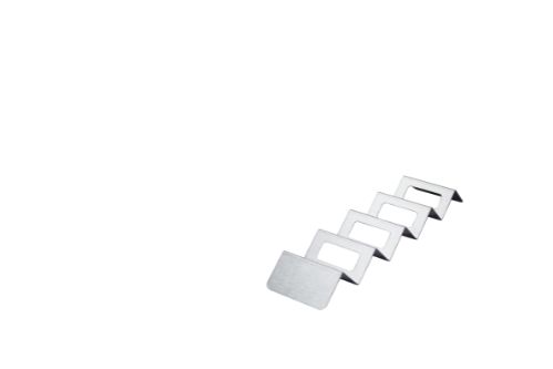 Försäljningsställ för snacks – vågig, 370 x 85 x 35 mm