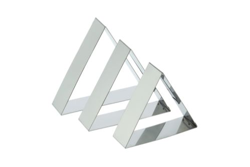 Dessert-/tartform, triangulär, 180 x 50 mm