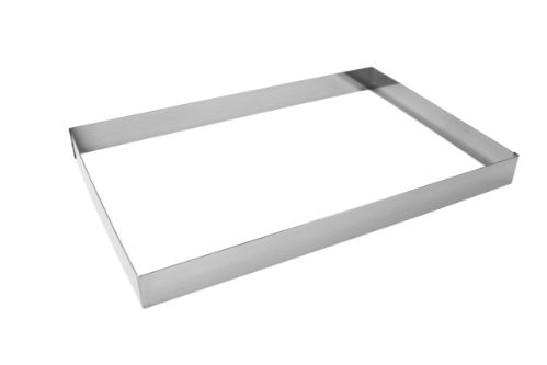 Tartform, rektangulär, 380 x 580 x 50 mm