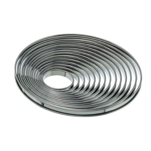 Rund tartring, 80 x 20 mm