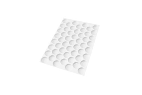 Utskärningsplåt nr. 3, rund, slät, 580 x 390 mm