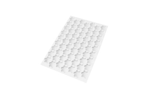 Utskärningsplåt nr. 4, stjärna, 580 x 390 mm