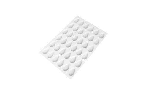 Utskärningsplåt nr. 10, droppe, 580 x 390 mm