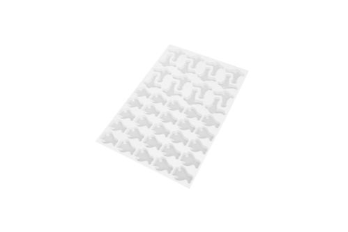 Utskärningsplåt nr. 18, säl / pingvin, 580 x 390 mm