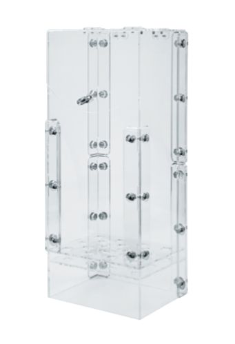 Glassstrutshållare ”Silo”, 245 x 185 x 550 mm