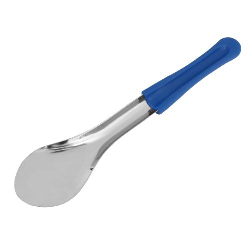 Glasspatel – blått handtag, 300 mm