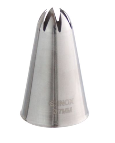 Stängd stjärntyll, i ett stycke, Ø 7 mm