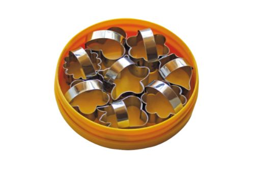 Set med dekorutstickare ”Blommor”, 8 st/1 set