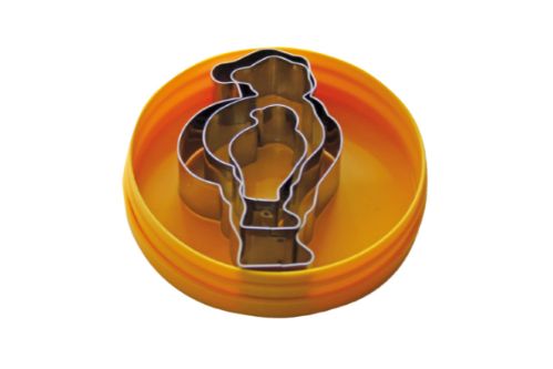 Set med dekorutstickare ”Jultomte”, 3 st/1 set