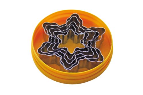 Set med dekorutstickare ”Snöflinga”, 5 st/1 set