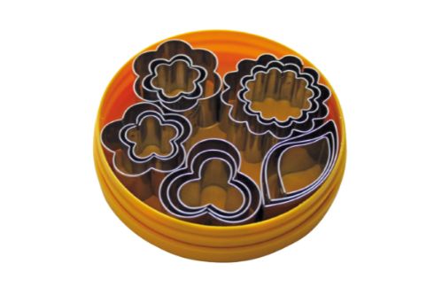 Set med dekorutstickare ”Blommor”, 15 st/1 set