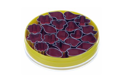 Set med dekorutstickare ”Blommor”, 20 st/1 set