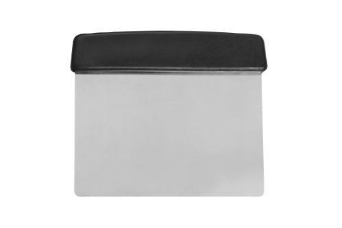 Degskrapa med styv kant, 130 x 135 mm