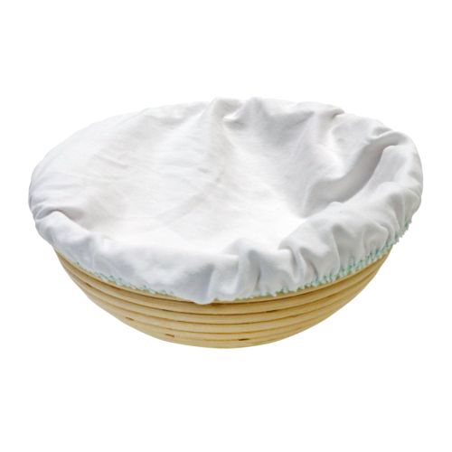 Bomullsöverdrag till rund jäskorg, Ø 190 mm