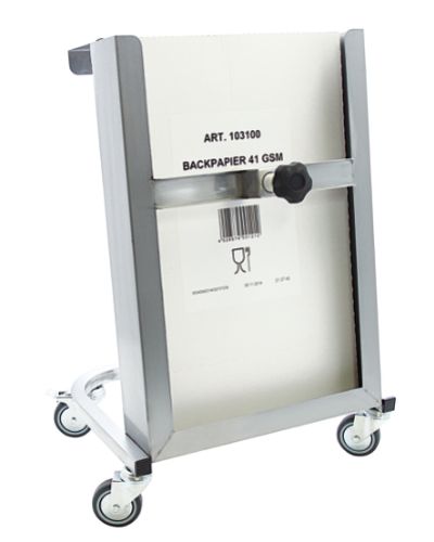 Vagn för bakplåtspapper, 500 x 370 x 730 mm