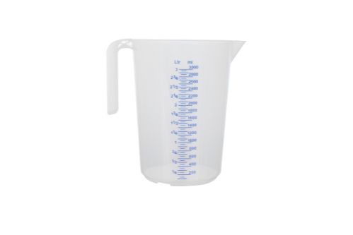 Måttbägare med öppet handtag, 3,0 l