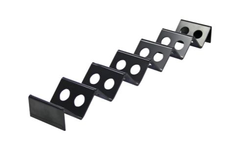 Snackställ – vågformad, 530 x 85 x 45 mm